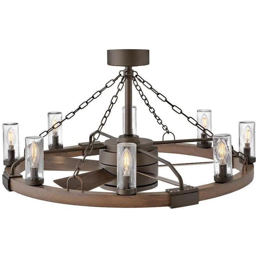 Hinkley Lighting - Sawyer with LED Fandelier - 902928FMM-LWD - Canada Light Shop