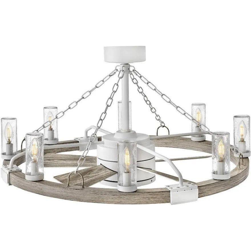 Hinkley Lighting - Sawyer with LED Fandelier - 902928FMW-LWD - Canada Light Shop