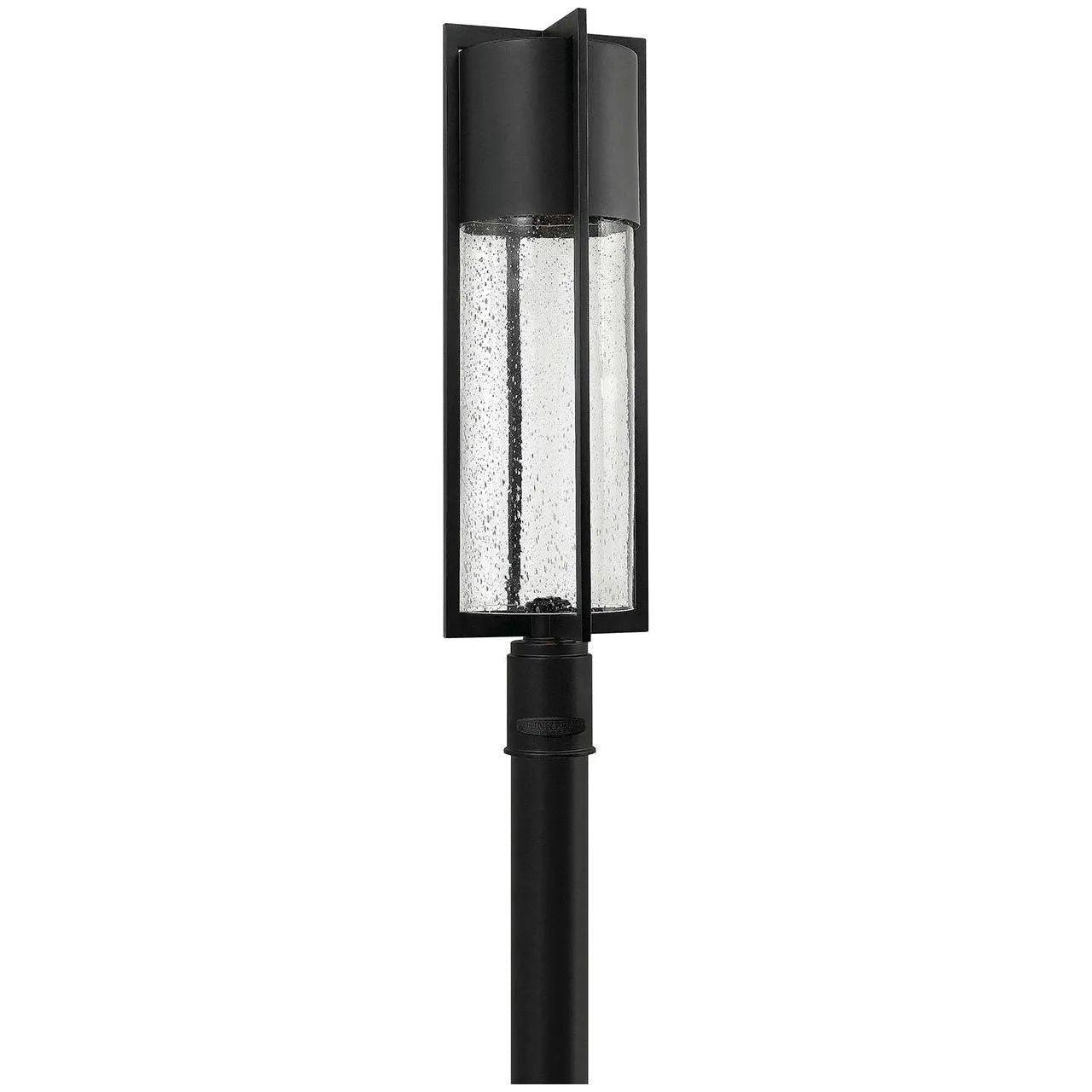 Hinkley Lighting - Shelter LED Post Top or Pier Mount Lantern - 1321BK-LV - Canada Light Shop