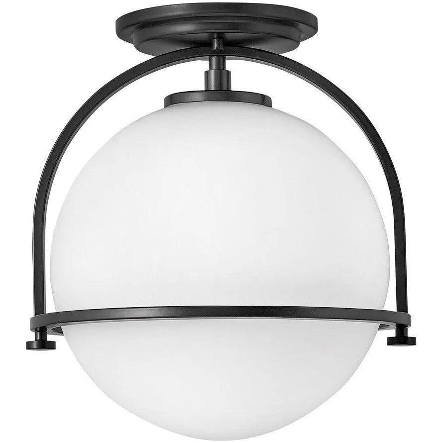 Hinkley Lighting - Somerset 11-Inch Flush Mount - 3403BK - Canada Light Shop