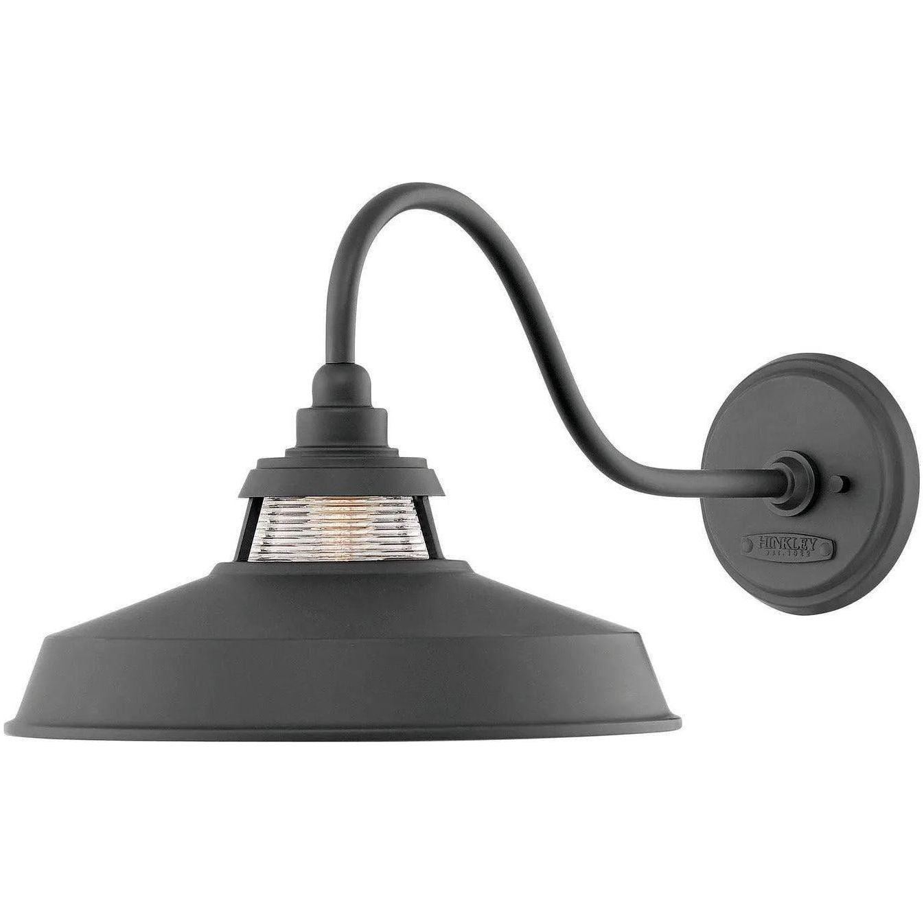 Hinkley Lighting - Troyer 12-Inch Outdoor Wall Mount - 1195BK - Canada Light Shop