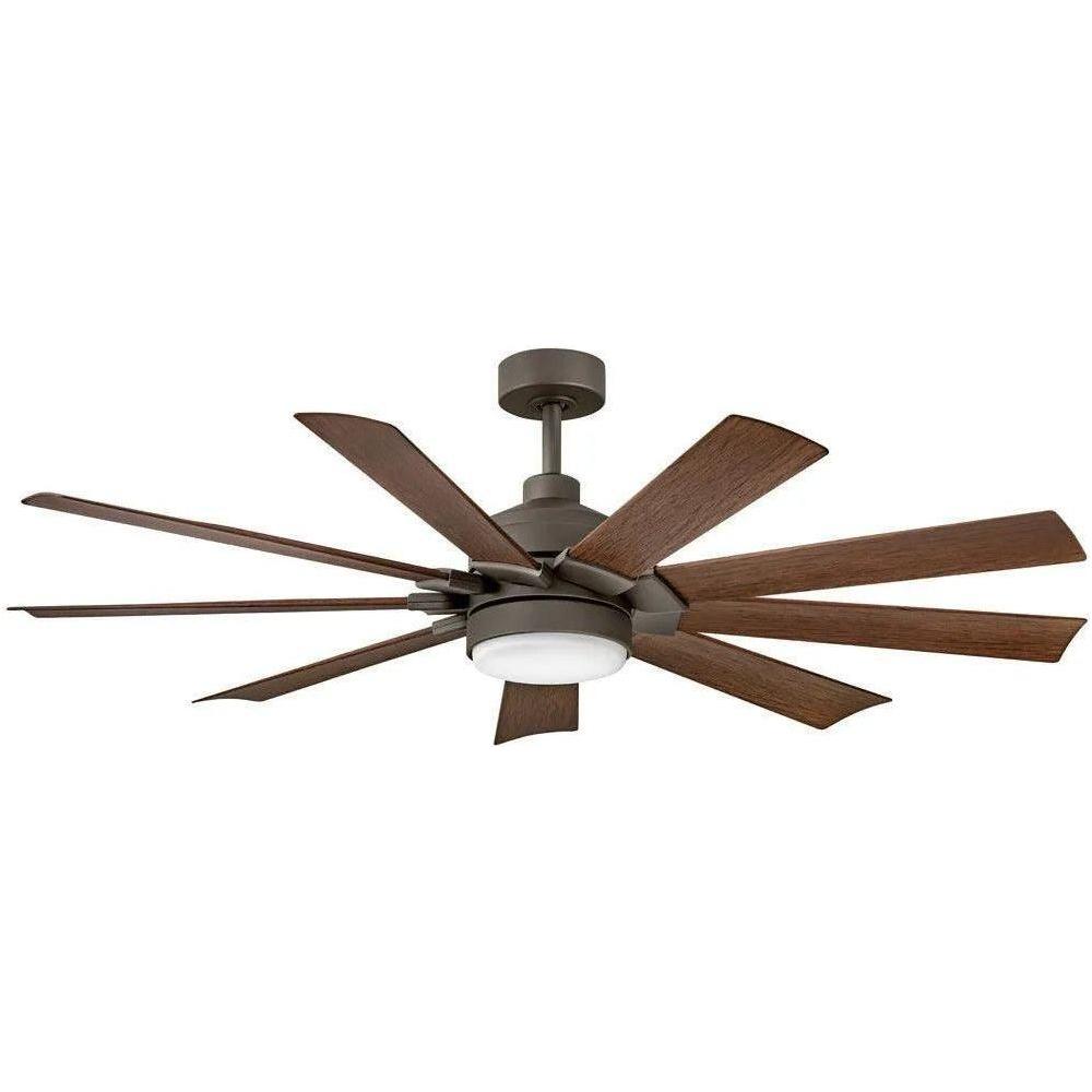 Hinkley Lighting - Turbine Ceiling Fan - 904260FMM-LWD - Canada Light Shop