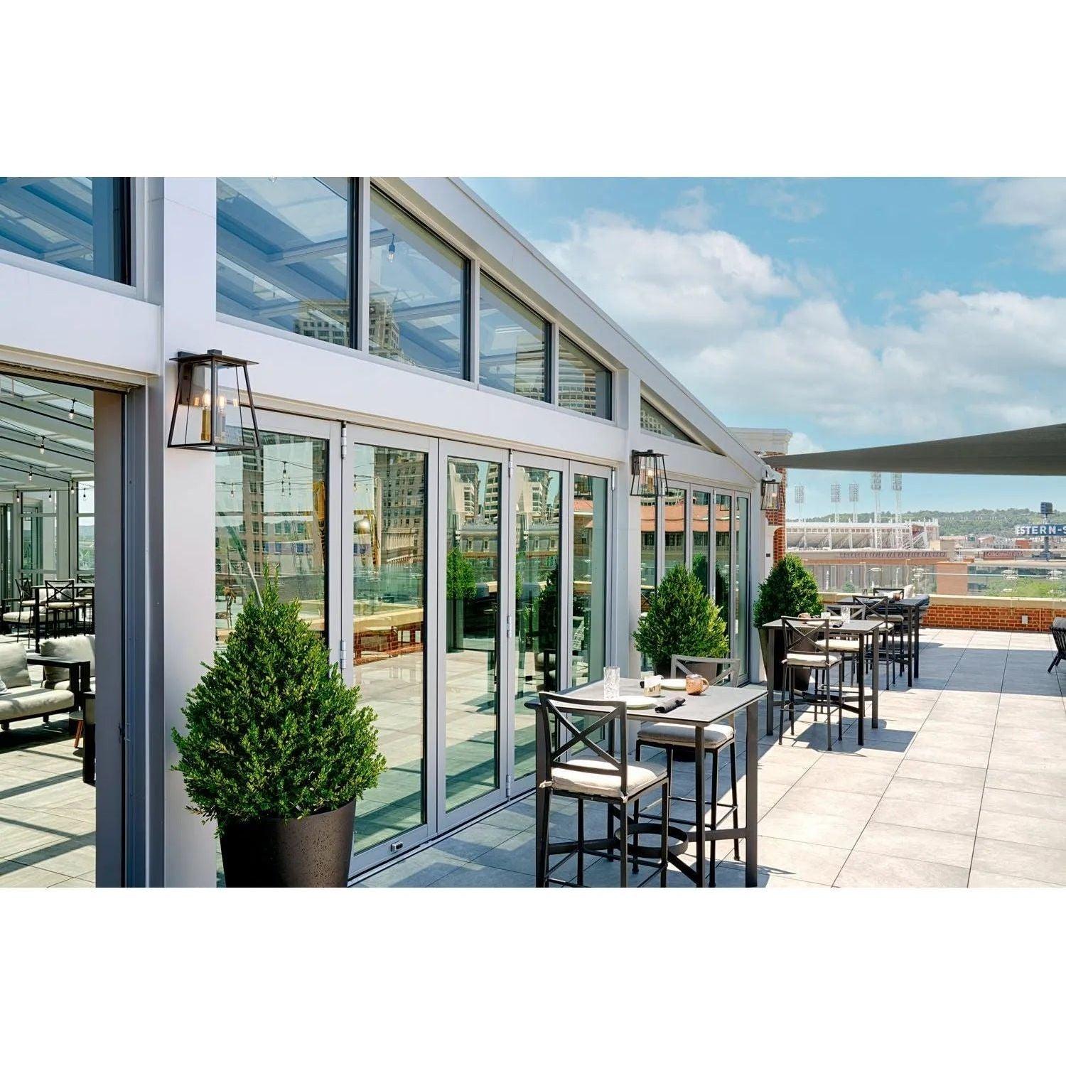 Hinkley Lighting - Walker 15-Inch Outdoor Wall Mount - 2104BK - Canada Light Shop