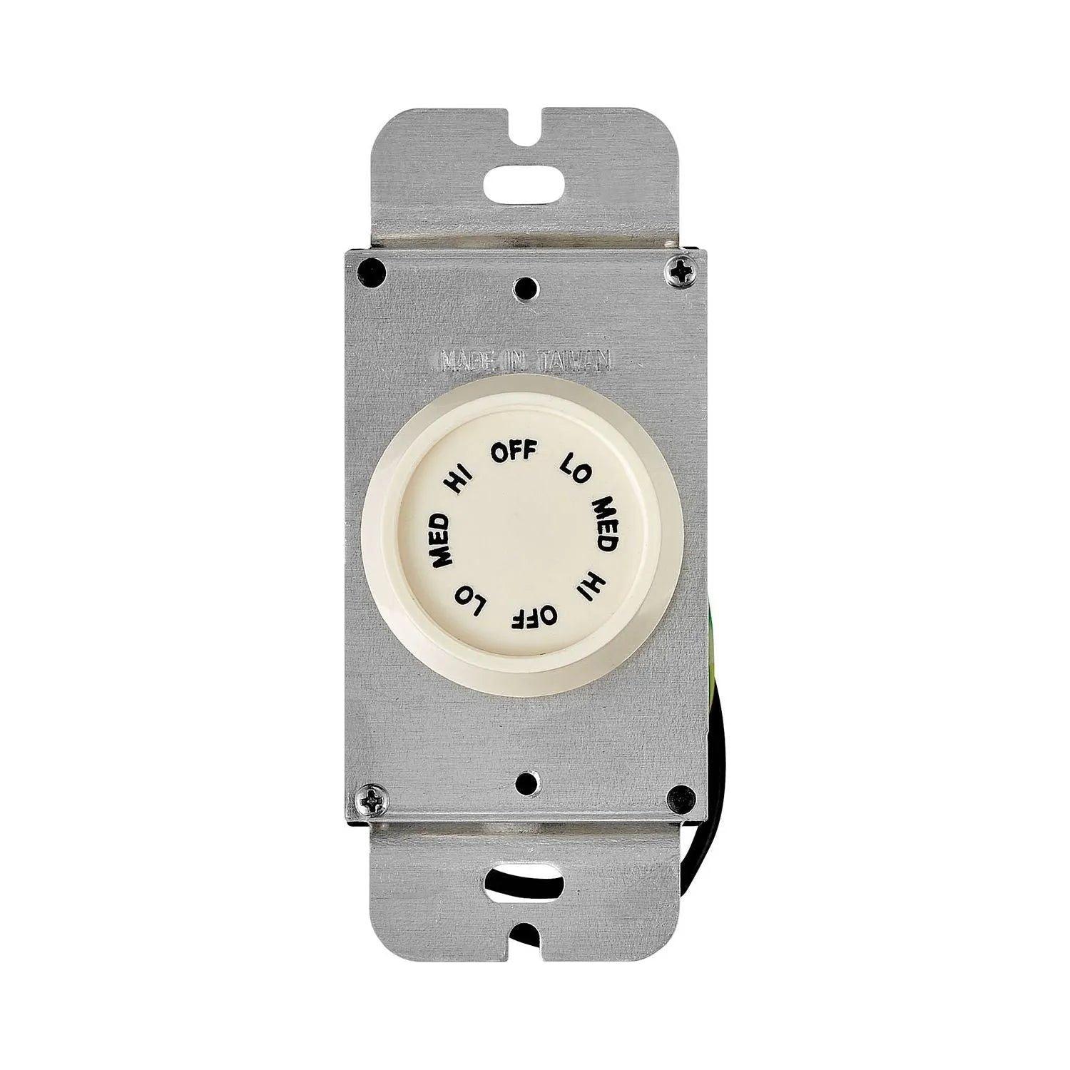 Hinkley Lighting - Wall Control 3 Speed Rotary Wall Contol - 980010FAW - Canada Light Shop
