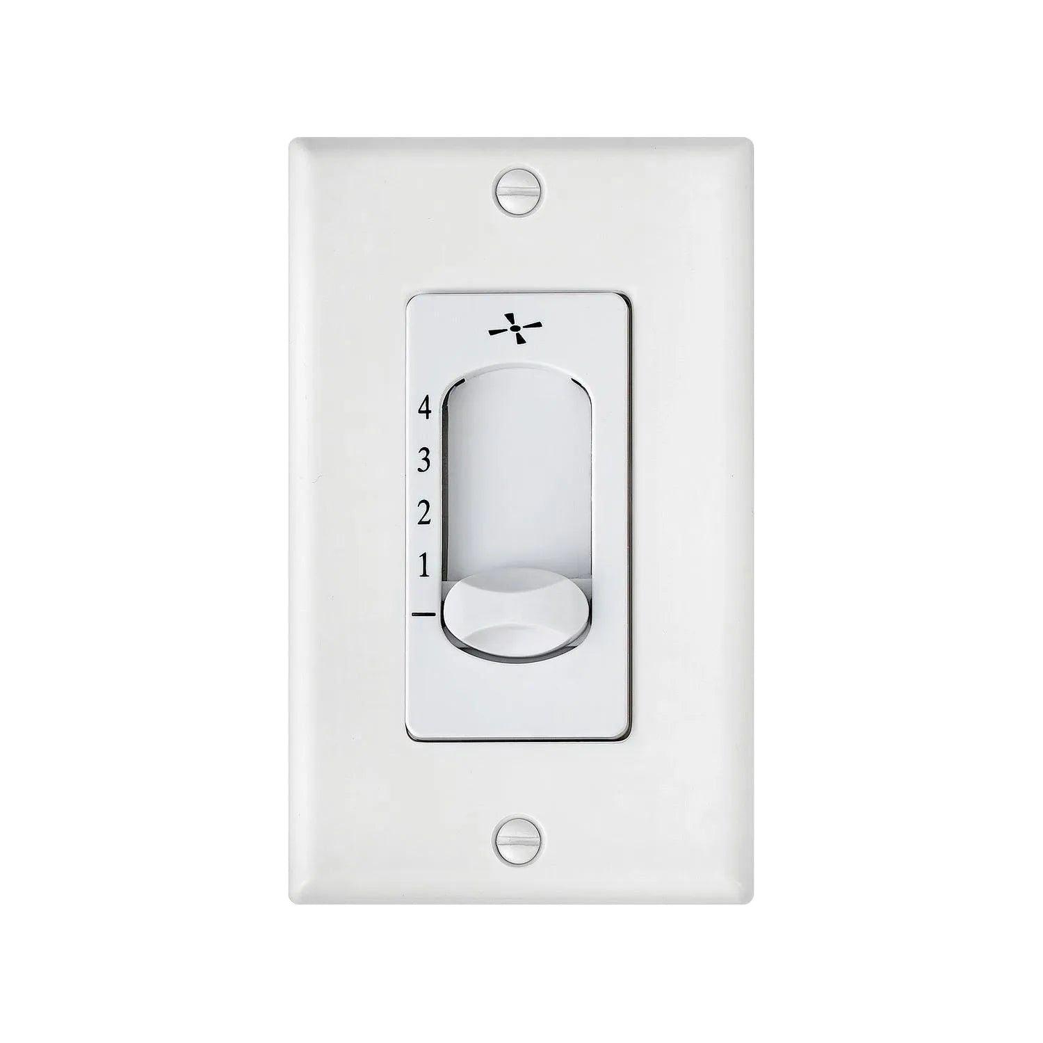 Hinkley Lighting - Wall Control 4 Speed Slide Wall Contol - 980011FWH - Canada Light Shop