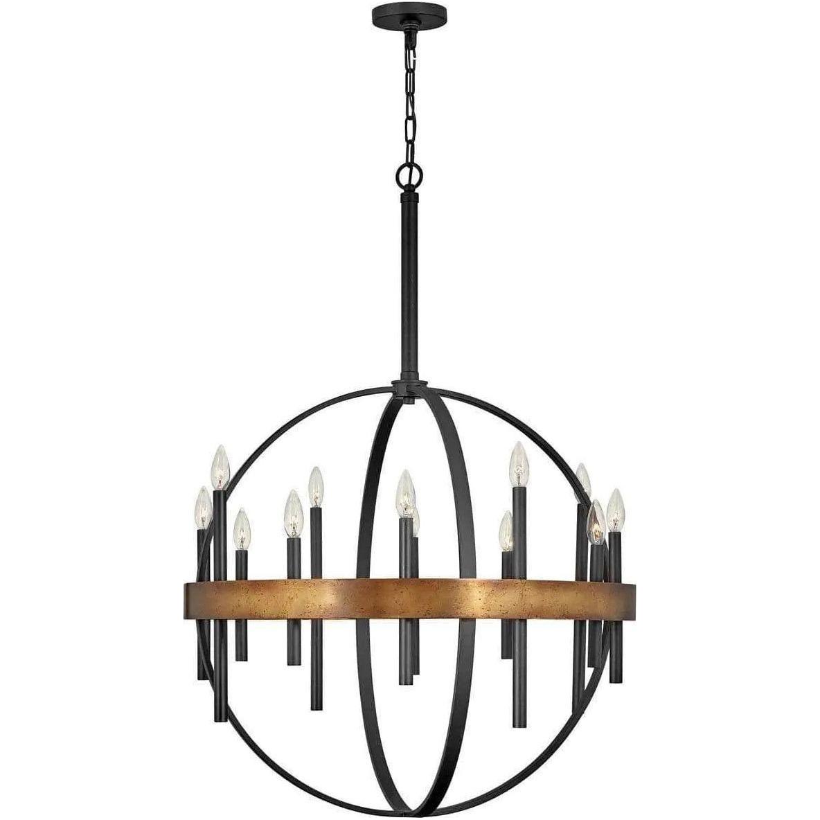 Hinkley Lighting - Wells 30-Inch Chandelier - 3867WA - Canada Light Shop