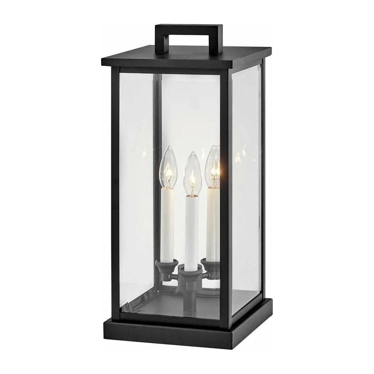 Hinkley Lighting - Weymouth 12V LED Pier Mount - 20017BK-LV - Canada Light Shop