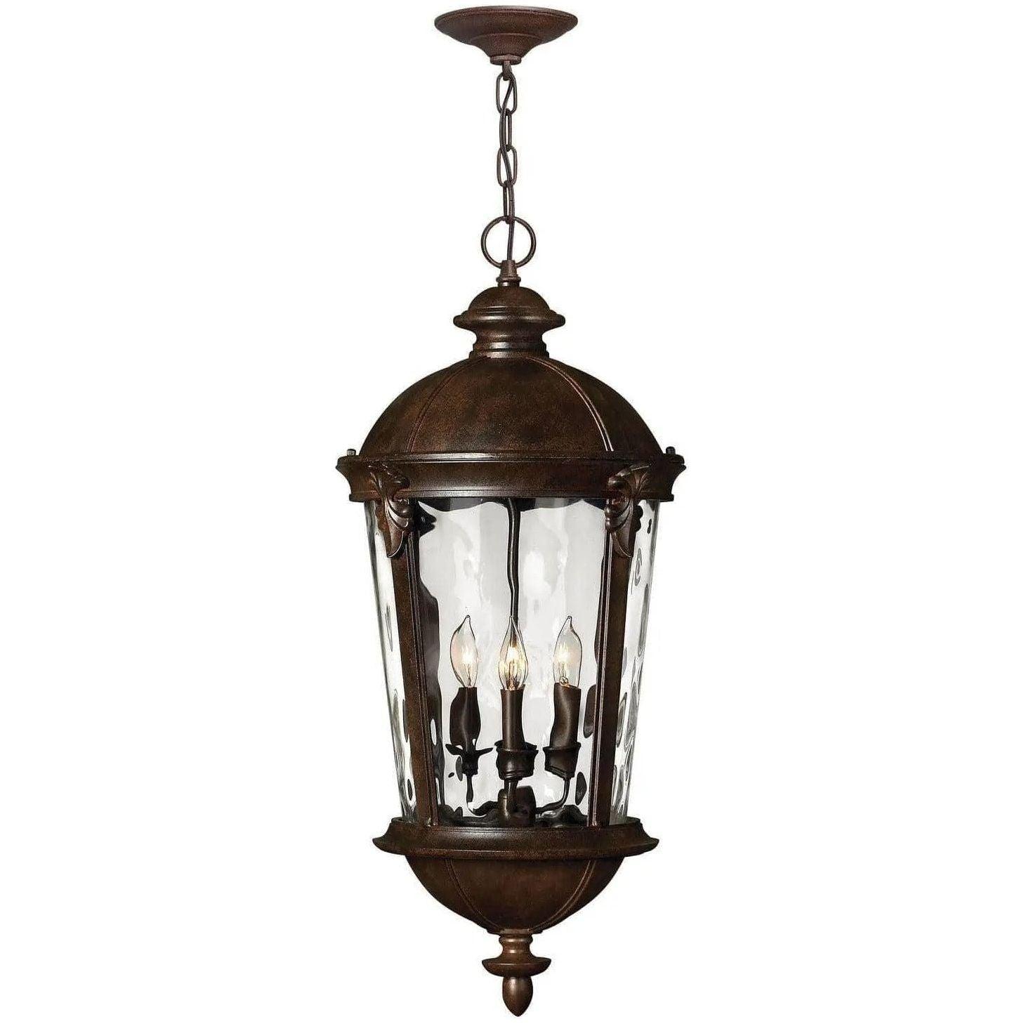 Hinkley Lighting - Windsor 12-Inch Outdoor Hanging Lantern - 1892RK - Canada Light Shop