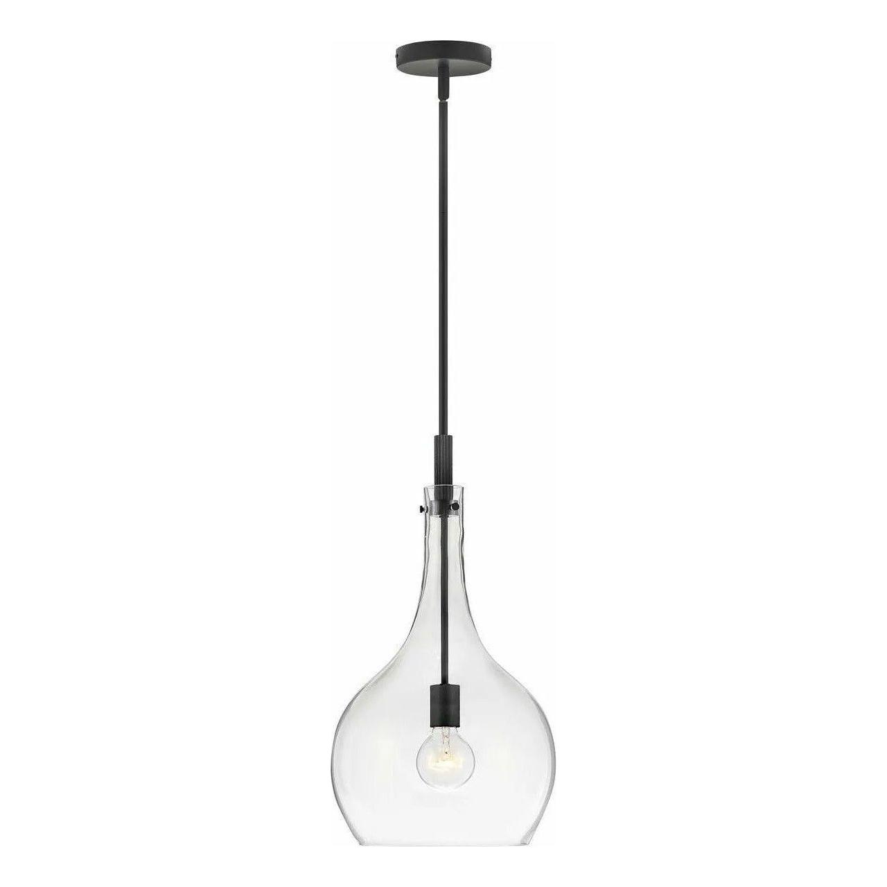 Hinkley Lighting - Ziggy Pendant - 4457BK-CL - Canada Light Shop