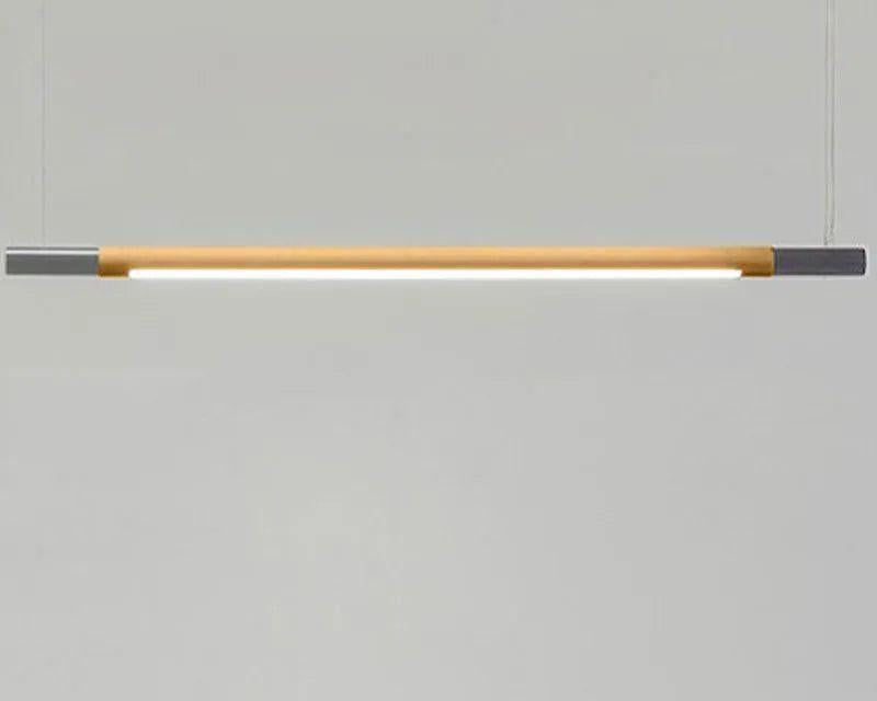 Hollis+Morris - Bennington Linear Pendant - BENN-STD-4FT-OKB-ANT - Canada Light Shop