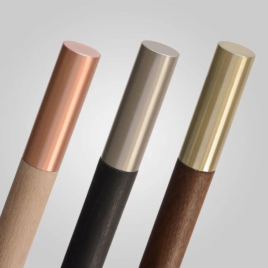 Hollis+Morris - Bennington Linear Pendant - BENN-STD-4FT-OKB-ANT - Canada Light Shop