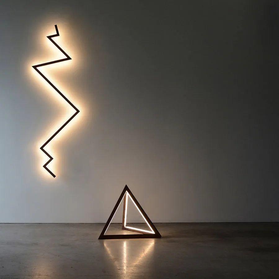 Hollis+Morris - Bolt Wall Light - BOLT-WALL-3FT-OKB - Canada Light Shop