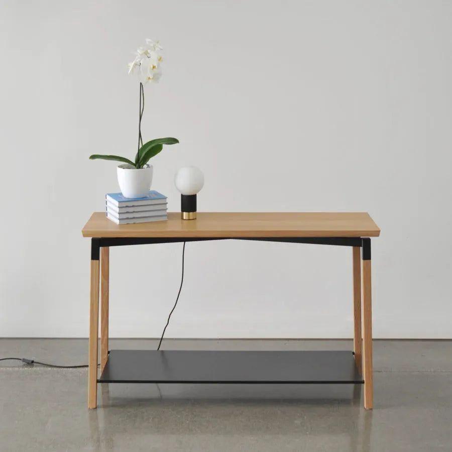 Hollis+Morris - Catkin Table Lamp - CATKTABLE-OKB-BBR - Canada Light Shop