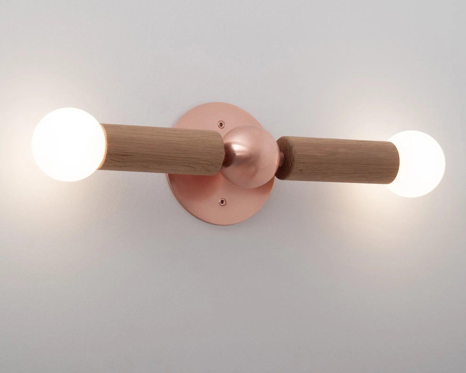 Hollis+Morris - Constellation Wall Sconce - CONSWALL-OKB-BLK - Canada Light Shop
