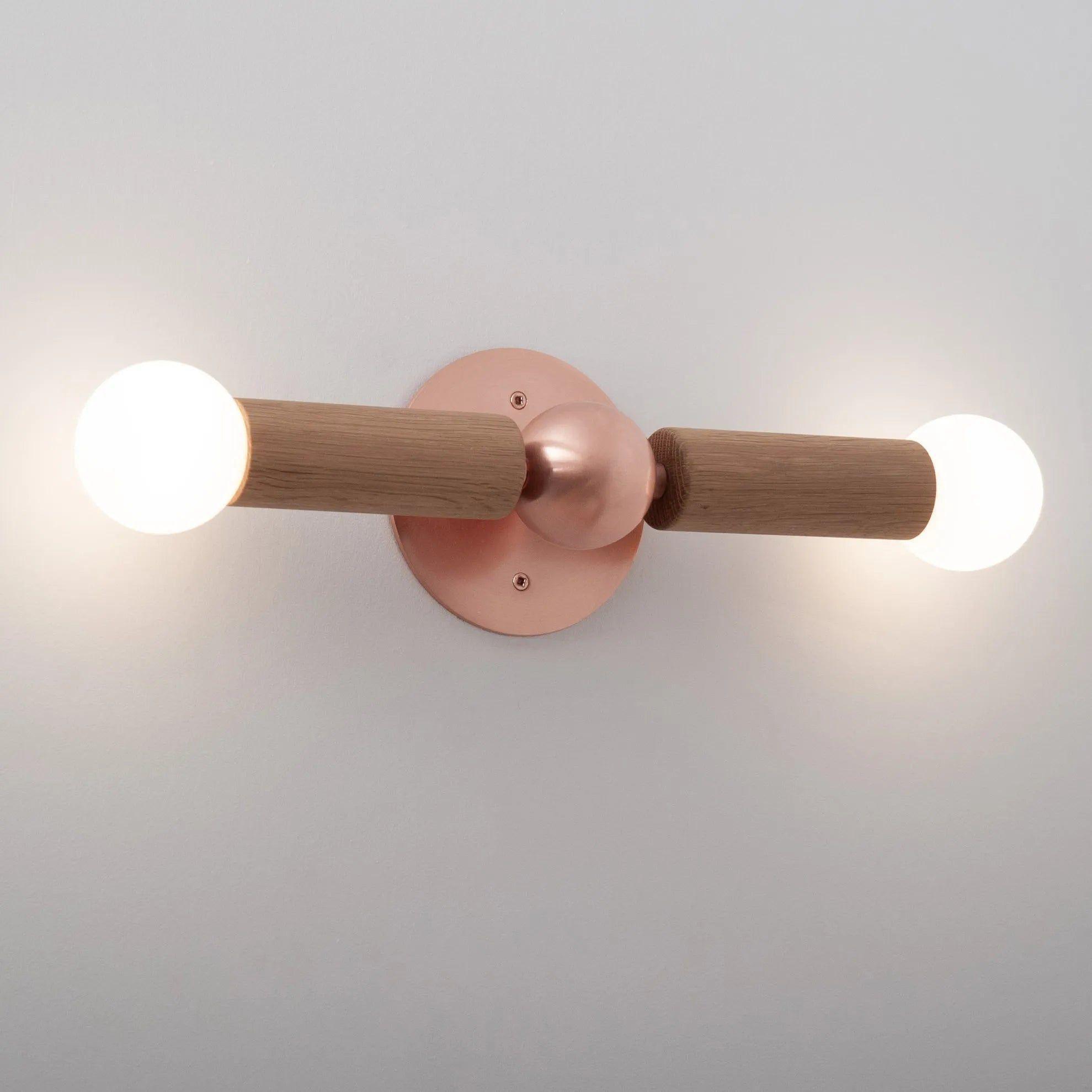 Hollis+Morris - Constellation Wall Sconce - CONSWALL-OKB-BLK - Canada Light Shop