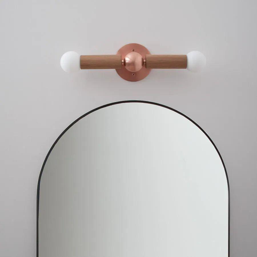 Hollis+Morris - Constellation Wall Sconce - CONSWALL-OKB-BLK - Canada Light Shop