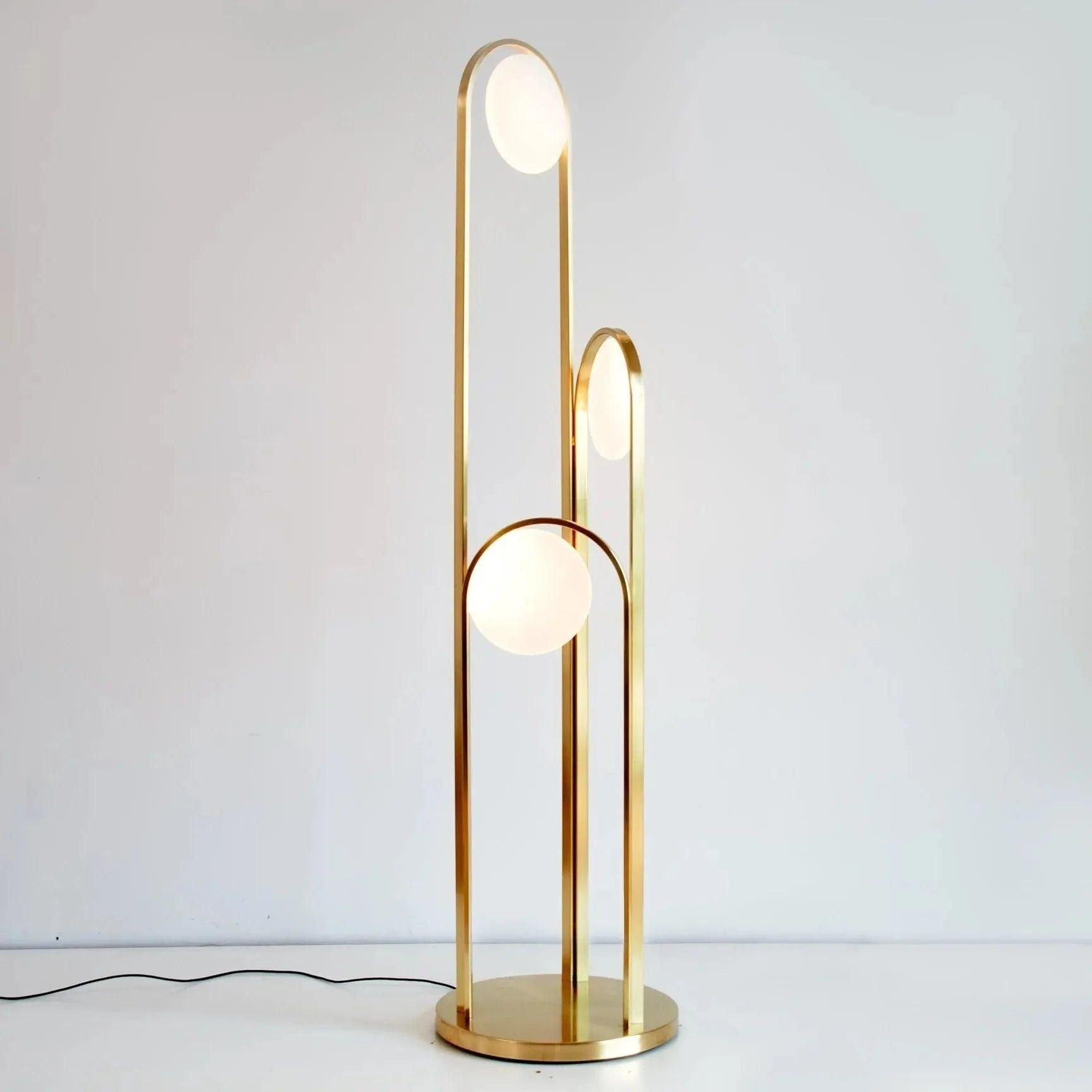 Hollis+Morris - Ellipse Floor Lamp - ELPSFLOOR-BLK - Canada Light Shop