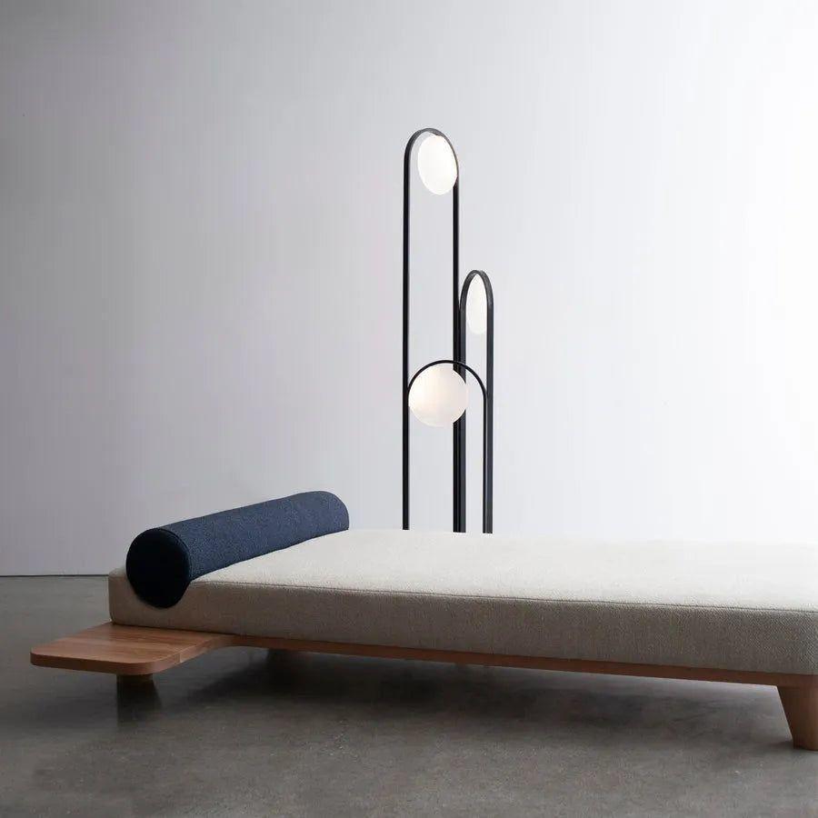 Hollis+Morris - Ellipse Floor Lamp - ELPSFLOOR-BLK - Canada Light Shop