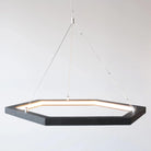 Hollis+Morris - Hexagon Pendant - HEXAPENDANT-MED-OKB - Canada Light Shop