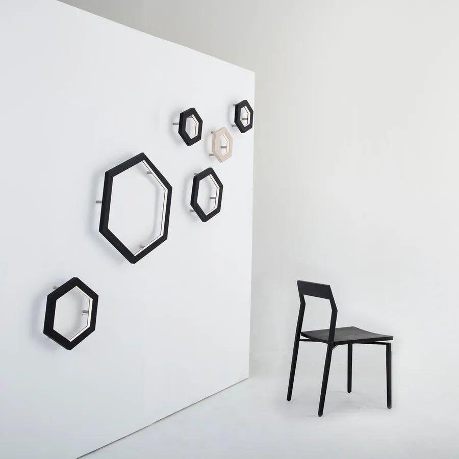 Hollis+Morris - Hexagon Wall Light - HEXASCONCE-MED-OKB - Canada Light Shop