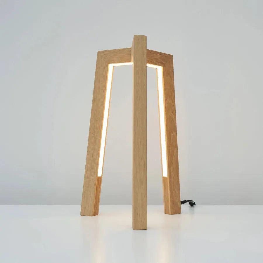 Hollis+Morris - Junction Table Lamp - JCTNTABLE-OKB - Canada Light Shop