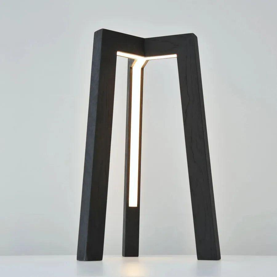 Hollis+Morris - Junction Table Lamp - JCTNTABLE-OKB - Canada Light Shop