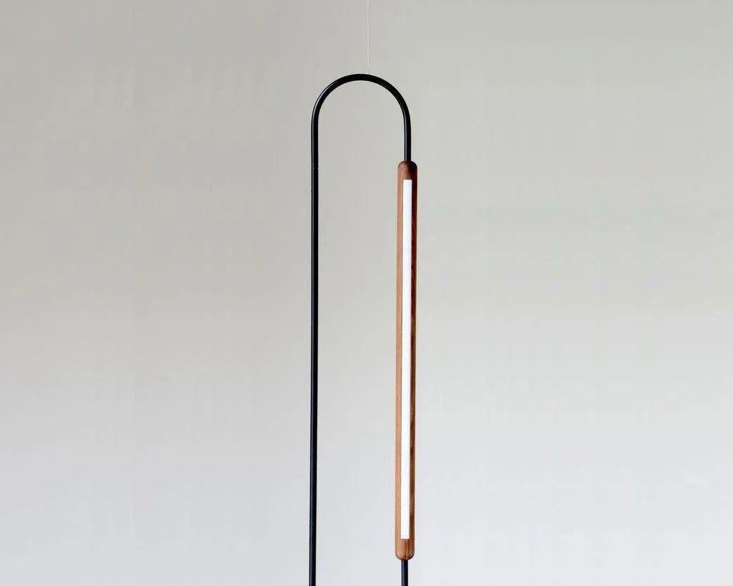 Hollis+Morris - Link Vertical Pendant - LINK-VERT-3FT-OKB-BLK - Canada Light Shop