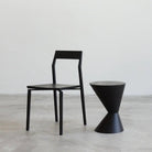 Hollis+Morris - Parkdale Chair - PARKDINING-OKB-BK - Canada Light Shop
