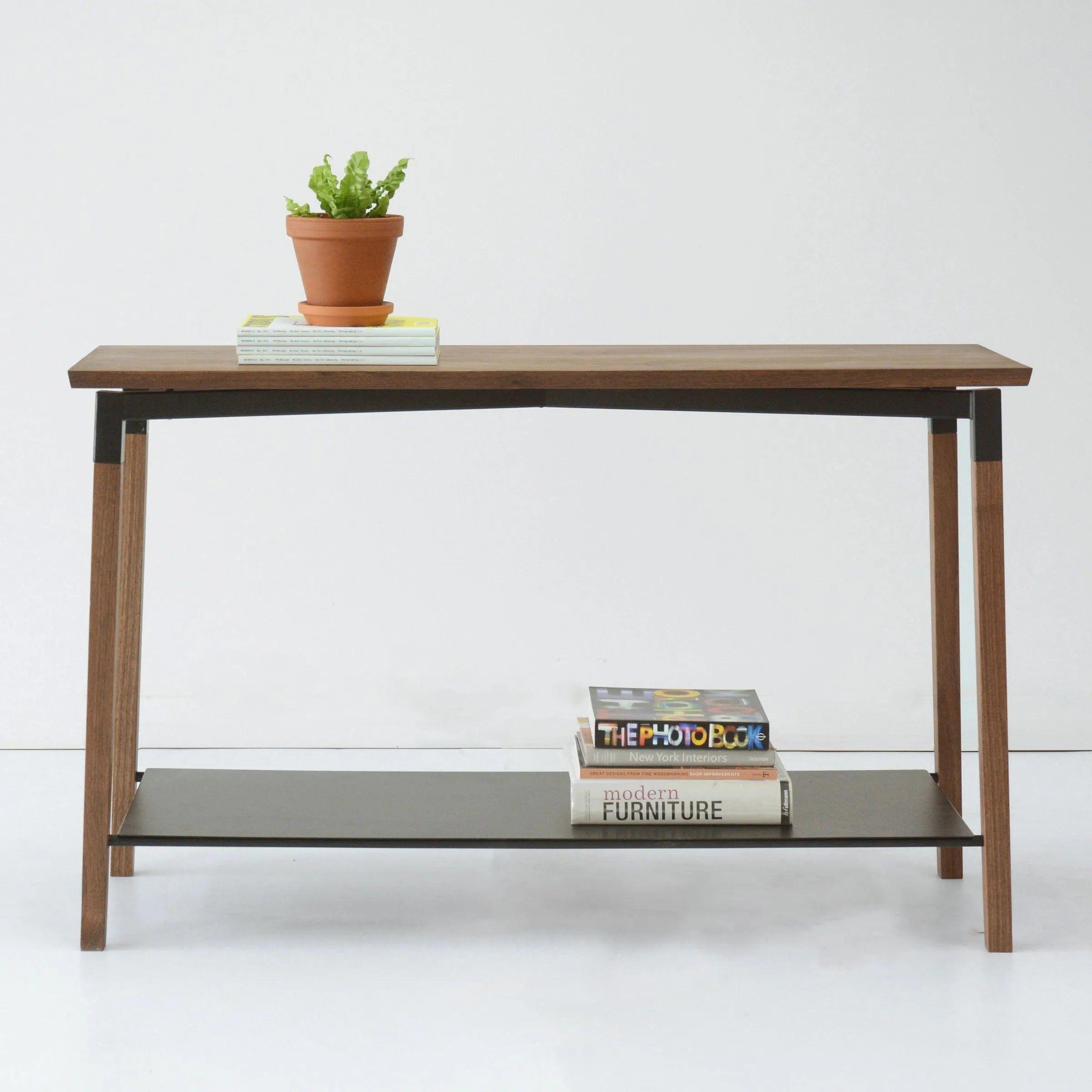 Hollis+Morris - Parkdale Console - PARKCONSOLE-OKB-BK - Canada Light Shop