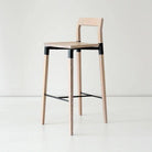 Hollis+Morris - Parkdale Stool - PARKBAR-OKB-BK - Canada Light Shop