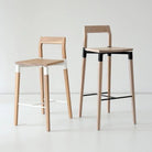 Hollis+Morris - Parkdale Stool - PARKBAR-OKB-BK - Canada Light Shop