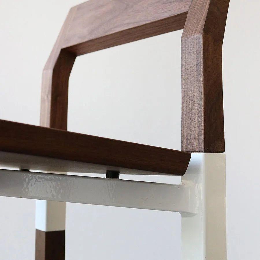 Hollis+Morris - Parkdale Stool - PARKBAR-OKB-BK - Canada Light Shop