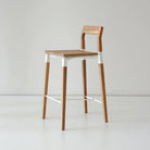 Hollis+Morris - Parkdale Stool - PARKBAR-OKB-BK - Canada Light Shop