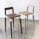 Hollis+Morris - Parkdale Stool - PARKBAR-OKB-BK - Canada Light Shop