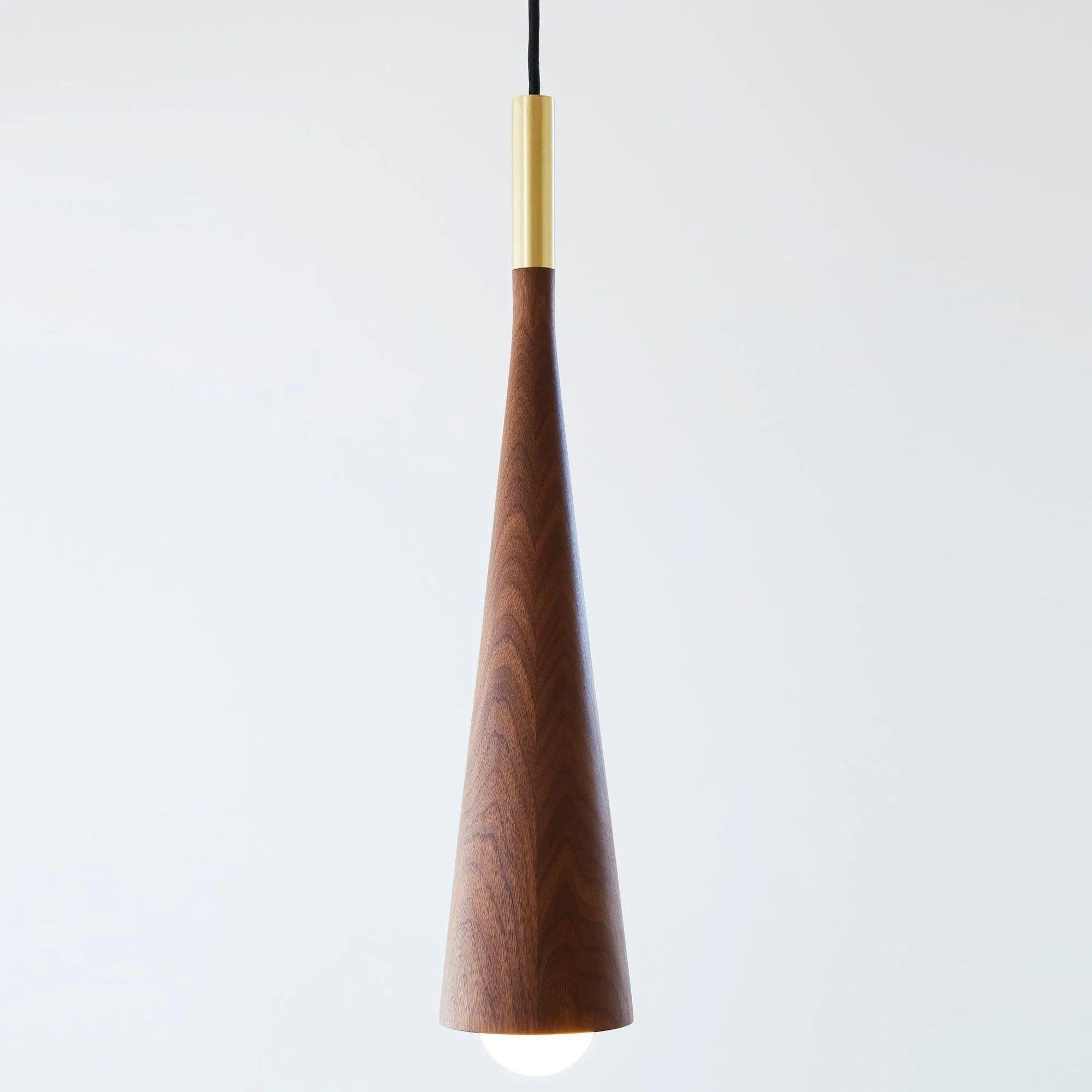 Hollis+Morris - Stem Pendant - STEMPENDANT-OKB-BK - Canada Light Shop