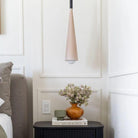 Hollis+Morris - Stem Pendant - STEMPENDANT-OKB-BK - Canada Light Shop