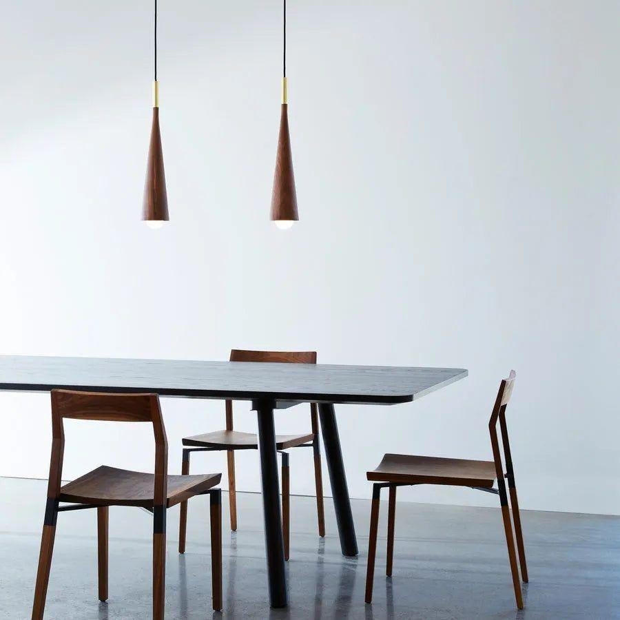 Hollis+Morris - Stem Pendant - STEMPENDANT-OKB-BK - Canada Light Shop