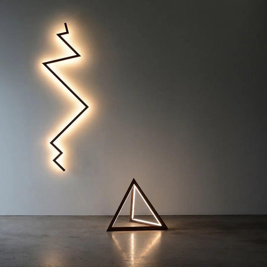 Hollis+Morris - Tetra Floor Lamp - TETRFLOOR-OKB - Canada Light Shop