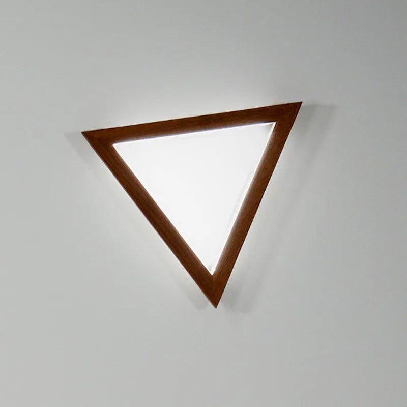 Hollis+Morris - Triangle Wall Light - TRIASCONCE-LG-OKB - Canada Light Shop