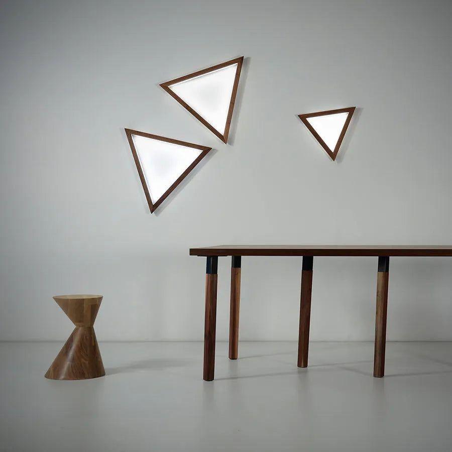Hollis+Morris - Triangle Wall Light - TRIASCONCE-LG-OKB - Canada Light Shop