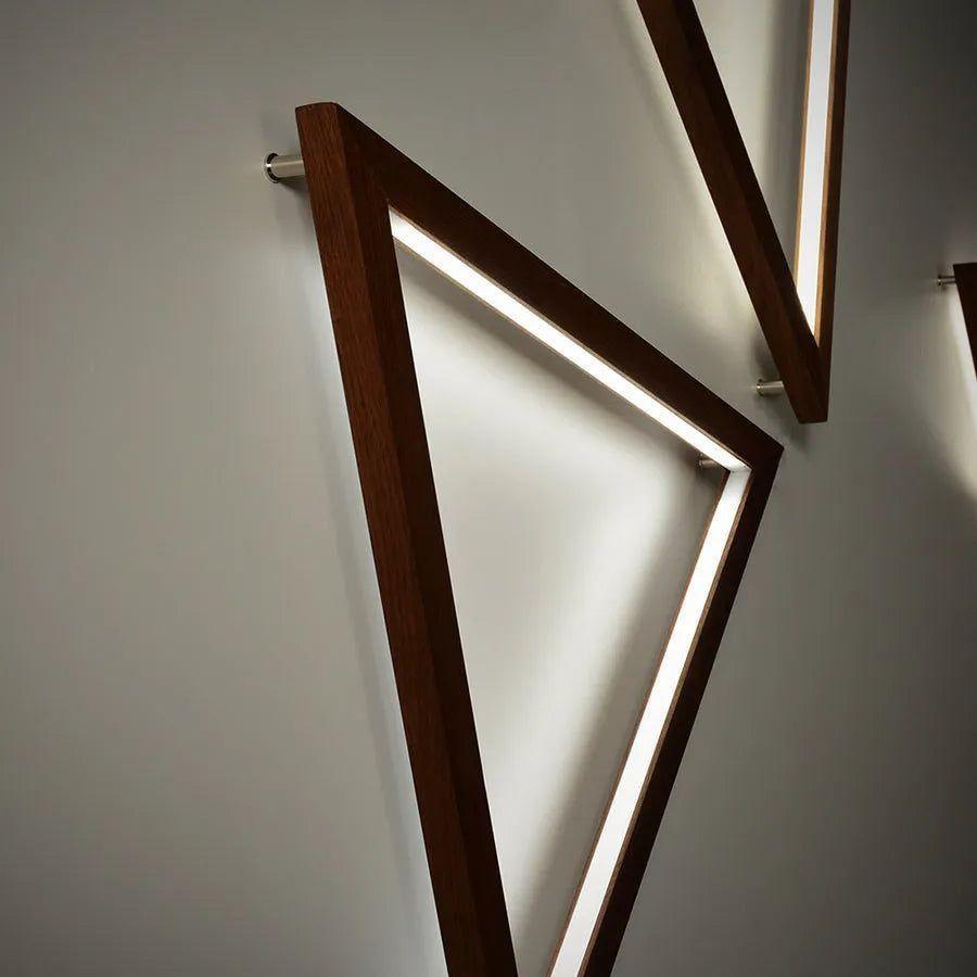 Hollis+Morris - Triangle Wall Light - TRIASCONCE-LG-OKB - Canada Light Shop