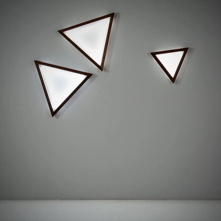 Hollis+Morris - Triangle Wall Light - TRIASCONCE-LG-OKB - Canada Light Shop