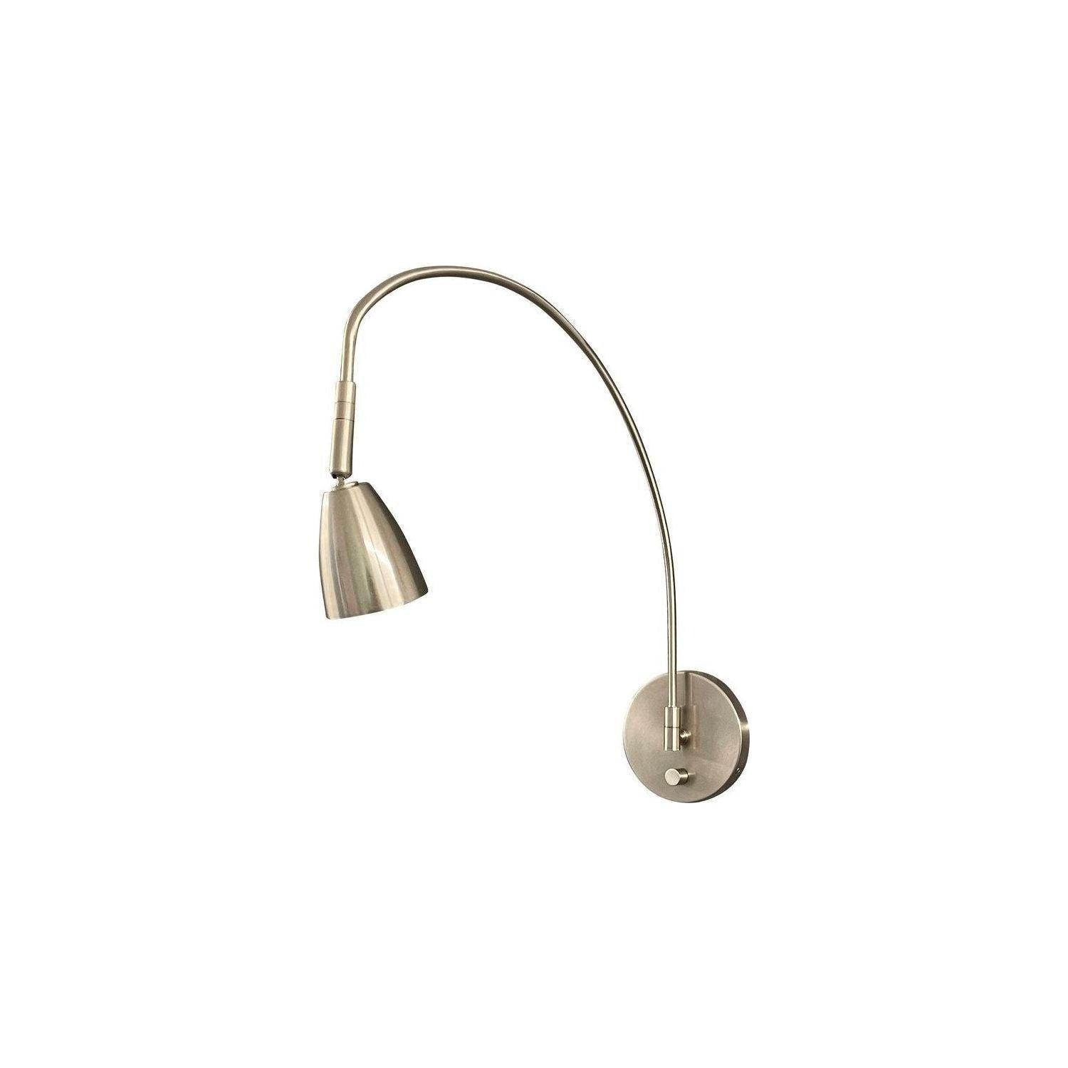 House of Troy - Advent Arch Direct Wire LED Library Light - DAALEDL-SN - Canada Light Shop