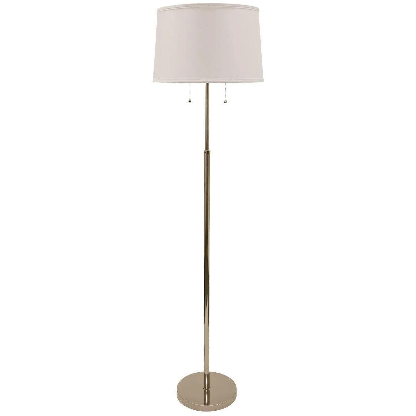House of Troy - Averill Two Light Floor Lamp - AV100-PN - Canada Light Shop