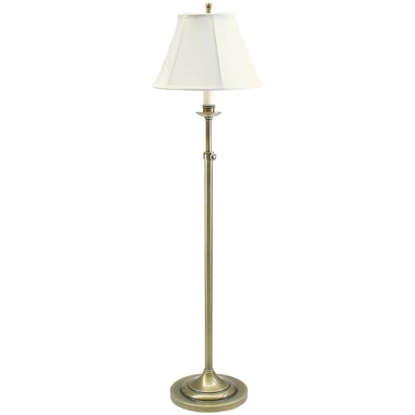 House of Troy - Club One Light Floor Lamp - CL201-AB - Canada Light Shop