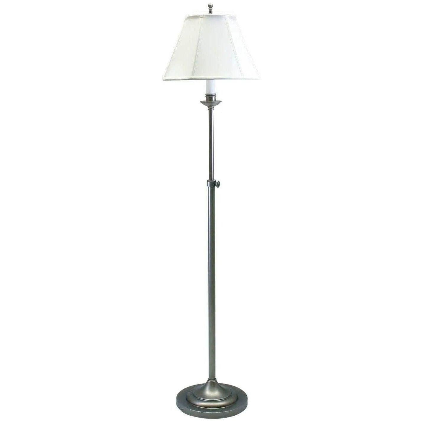 House of Troy - Club One Light Floor Lamp - CL201-AS - Canada Light Shop