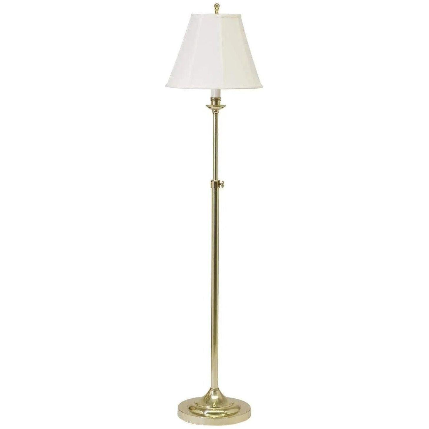 House of Troy - Club One Light Floor Lamp - CL201-PB - Canada Light Shop