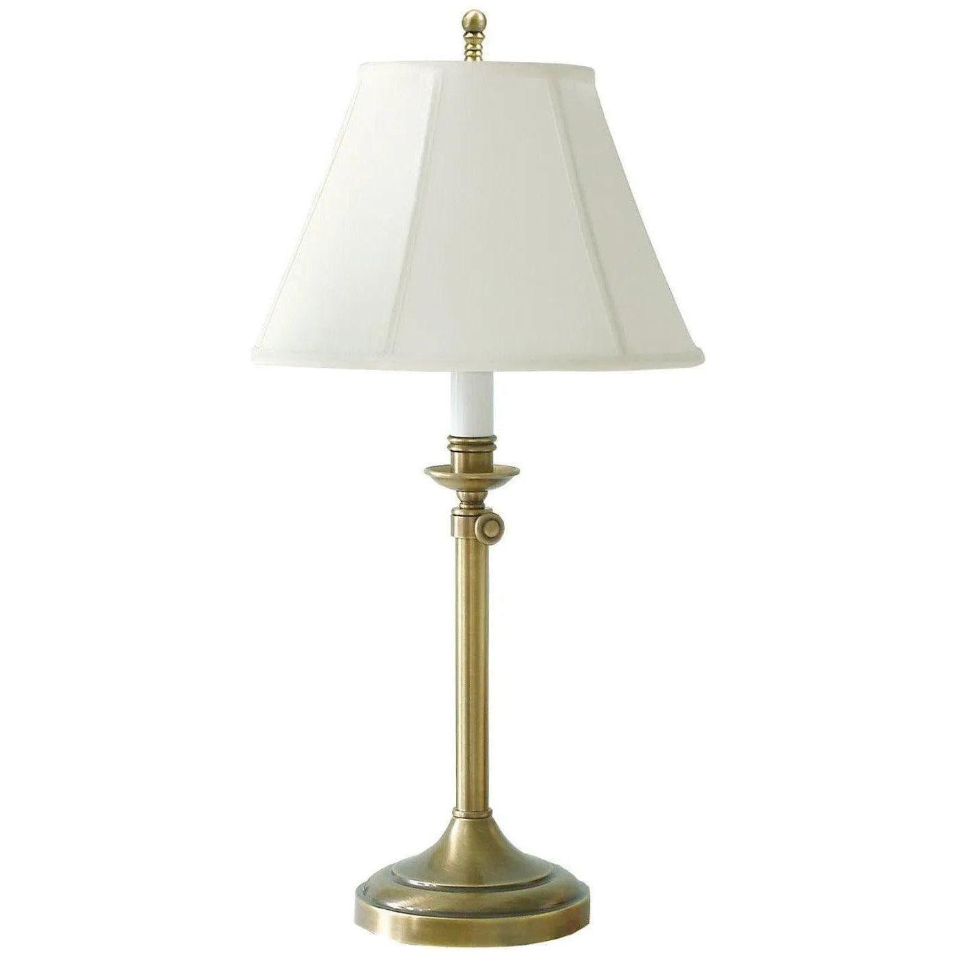 House of Troy - Club One Light Table Lamp - CL250-AB - Canada Light Shop