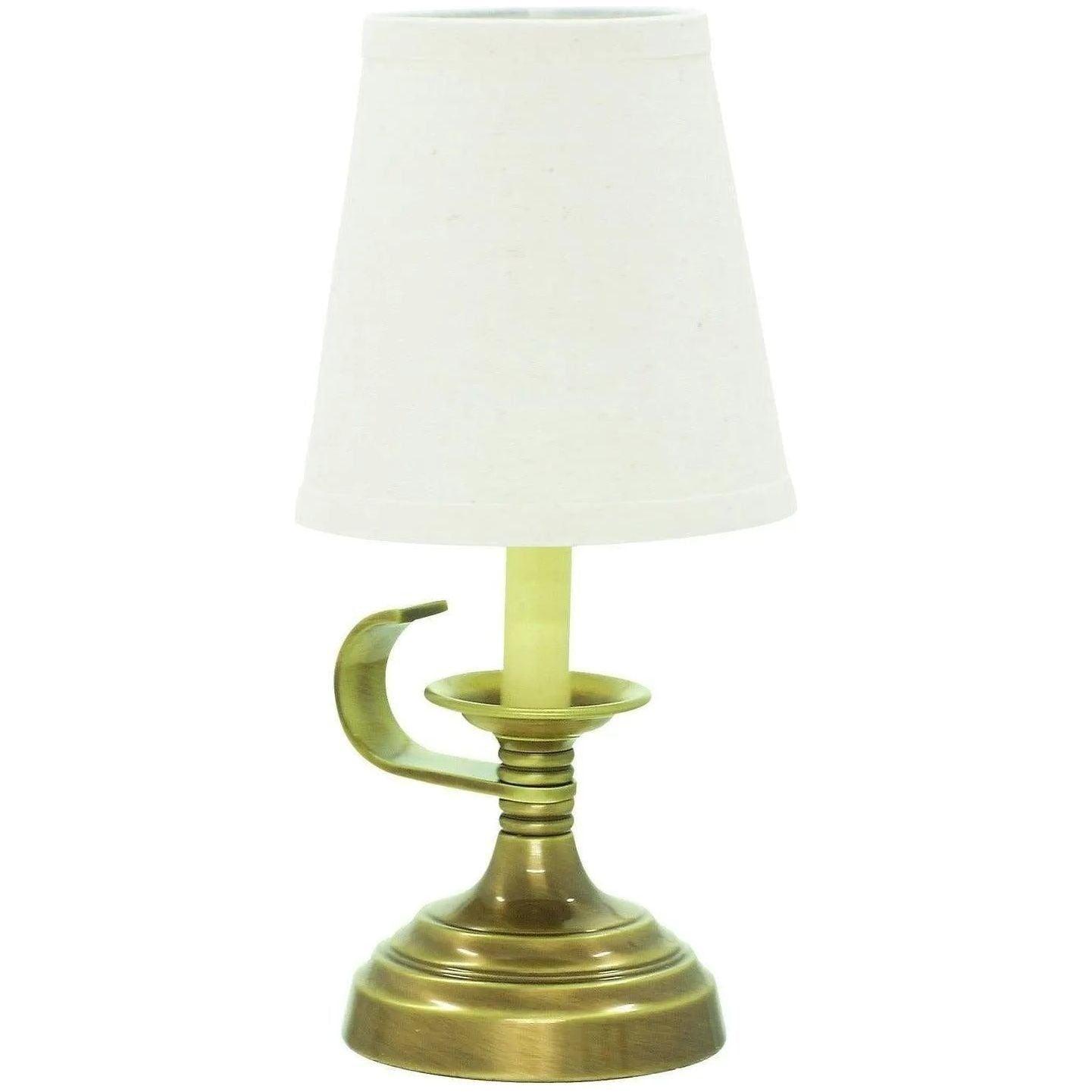 House of Troy - Coach One Light Table Lamp - CH878-AB - Canada Light Shop