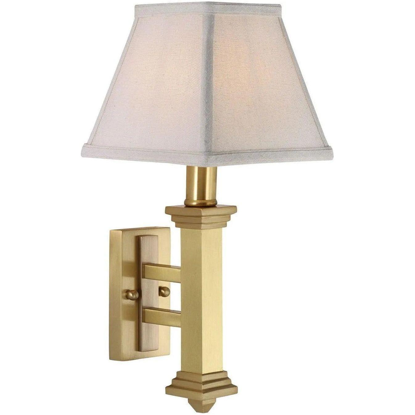 House of Troy - Decorative Wall Lamp 7-Inch One Light Wall Sconce - WL609-SB - Canada Light Shop